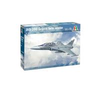 Jas 39D Gripen Doble Asiento Caza 1:48 Kit De Modelo De Plástico ITALERI