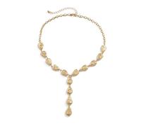 Jascatin Corazón Y Choker Collar Amor Colgante Collar Cadena Joyería Elegante para Mujeres, Talla única, Metal, No es una piedra preciosa