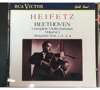 Jascha Heifetz Beethoven: Complete Violin Sonatas, Vol. 1 (CD) (Importación USA)