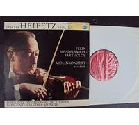 Jascha Heifetz, Charles Münch - Violinkonzert op. 64 - 10 Inch. Jascha Heifetz, Charles Münch Stereo