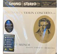Jascha Heifetz, Charles Munch, & Boston Symphony Orchestra - Beethoven: Violin Concerto (in D) [Vinilo]