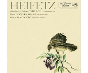 Jascha Heifetz - Faure & Vitali The Lark, Sonata, Chaconne [Vinilo]