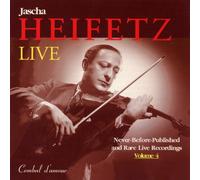 Jascha Heifetz Live, Vol. 4