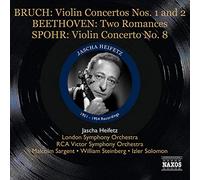 Jascha Heifetz - Max bruch - ludvig van beethoven - louis spohr jascha heifetz, violon