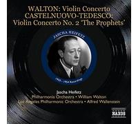 Jascha Heifetz – Oeuvres De Walton, Saint-Saëns, Sinding & Castelnuovo-Tedesco – NAXOS