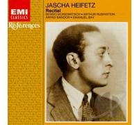 Jascha Heifetz - Recital : Beethoven Sonata Kreutzer, Franck:Sonata , Vivaldi: Sonata in A major, Short pieces and Encores - 2CD BOX SET / EMI 1993