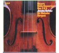Jascha Heifetz , Wolfgang Amadeus Mozart - Concerto No. 4 In D / Concerto No. 5 In A ("Turkish") - RCA Red Seal - LSB 4063
