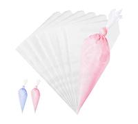JasCherry 100 Piezas Grande Mangas Pasteleras Desechables Talla 39 * 25 cm - Engrosada Mangas de Reposteria Desechables para Cupcakes y Pastel #C