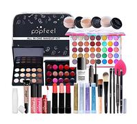 JasCherry 27 Piezas Juego de Maquillaje Set Estuche de Maquillaje Paleta Kit - Belleza Cosmético de Caja Belleza Juego de Regalos pour Ojo, Cara, Labio y Ceja Make-up
