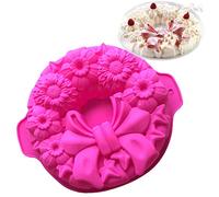 JasCherry Moldes de Silicona para Tartas, Chocolate, Caramelo, Jalea y Hielo - Nudo de la mariposa