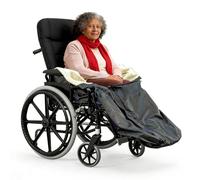 Jasjfasd Manta para Silla de Ruedas, Cubrepiernas Silla Ruedas Forradas Forro Polar, Impermeable Funda Piernas Ruedas Accesorio Silla, Cálida Ajuste Universal Adultos Mayores Usuarios Sillas Ruedas
