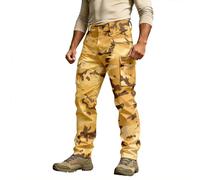 Jaskdconsy Pantalones de trabajo para hombre, camuflaje, pantalones cargo para hombre, militares, tácticos, rectos, para senderismo, deportes, transpirables, para tiempo libre, para exteriores