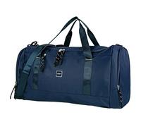 JASLEN - Bolsa De Viaje Mujer y Hombre Plegable Ligera Impermeable. Bolsa Fin De Semana Mujer Bolsa De Viaje Mano, Marino
