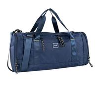 JASLEN - Bolsa De Viaje Mujer y Hombre Plegable Ligera Impermeable. Bolsa Fin De Semana Mujer Bolsa De Viaje Mano, Marino
