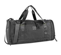 JASLEN - Bolsa De Viaje Mujer y Hombre Plegable Ligera Impermeable. Bolsa Fin De Semana Mujer Bolsa De Viaje Mano, Negro