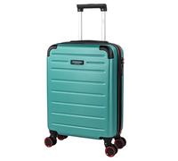 Jaslen - Maleta de Cabina 55x40x20 - Maletas De Viaje Cabina Rígidas Trolley con 4 Ruedas Dobles para Avion Ligera Equipaje De Mano Candado de Combinación. Compatible Ryanair, Menta
