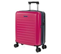 Jaslen - Maleta de Cabina 55x40x20 - Maletas De Viaje Cabina Rígidas Trolley con 4 Ruedas Dobles para Avion Ligera Equipaje De Mano Candado de Combinacion TSA. Compatible Ryanair, Fresa