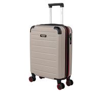 Jaslen - Maleta de Cabina 55x40x20 - Maletas De Viaje Cabina Rígidas Trolley con 4 Ruedas Dobles para Avion Ligera Equipaje De Mano Candado de Combinación. Compatible Ryanair, Piedra