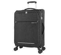Jaslen - Maleta Mediana con 4 Ruedas Giratorias para Viajes Largos Tipo Trolley Ideal como Maletas de Viaje Grandes 23 Kilos y Maleta Viaje Mediana Resistentes, Negro
