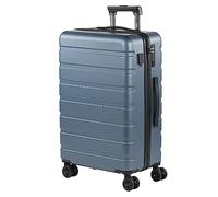 Jaslen - Maleta Mediana con 4 Ruedas Giratorias para Viajes Largos Tipo Trolley Ideal como Maletas de Viaje Grandes 23 Kilos y Maleta Viaje Mediana Resistentes, Plata