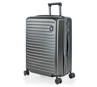 Jaslen - Maleta Mediana con 4 Ruedas Giratorias para Viajes Largos Tipo Trolley Ideal como Maletas de Viaje Grandes 23 Kilos y Maleta Viaje Mediana Resistentes, Antracita