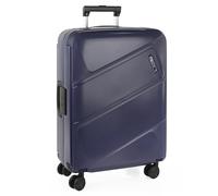Jaslen - Maleta Mediana con 4 Ruedas Giratorias para Viajes Largos Tipo Trolley. Ideal como Maletas de Viaje Grandes 23 Kilos y Maleta Viaje Mediana Resistentes, Marino