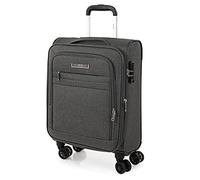 Jaslen - Maletas De Viaje Cabina 55X40X20 Material EVA Ligero, Trolley con Ruedas Maleta De Mano para Avion Maleta Cabina Equipaje para Viajes Cortos. Candado de Combinacion TSA Compatible, Antracita