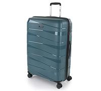Jaslen - Maletas Grandes De Viaje Rígidas Ligeras con 4 Doble Rueda 360° Candado de Combinacion TSA Maleta Grande 23 Kilos Alta Resistencia Maleta XL Duradera, Marrón Metalizado