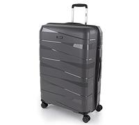 Jaslen - Maletas Grandes De Viaje Rígidas Ligeras con 4 Doble Rueda 360° Candado de Combinacion TSA Maleta Grande 23 Kilos Alta Resistencia Maleta XL Duradera, Marrón Metalizado