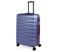 Jaslen - Maletas Grandes De Viaje Rígidas Ligeras con 4 Doble Rueda 360° Candado de Combinacion TSA Maleta Grande 23 Kilos Alta Resistencia Maleta XL Duradera, Azul