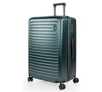 Jaslen - Maletas Grandes De Viaje Rígidas Ligeras con 4 Doble Rueda 360° Candado de Combinacion TSA Maleta Grande 23 Kilos Alta Resistencia Extensible Maleta XL Duradera, Verde