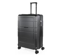 Jaslen - Maletas Grandes De Viaje Rígidas Ligeras con 4 Doble Rueda 360° Maleta Grande 23 Kilos Alta Resistencia Maleta XL Duradera, Negro