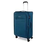 Jaslen - Maletas Grandes - Maleta Grande Blanda de Tela. Trolley Maletas de Viaje Blandas y de Tela Resistentes. Maletas de Viaje con candado de combinacion., Azul