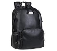 JASLEN - Mochila Trabajo para Portátil - Mochilas de Viaje con Compartimento para Portátil - Mochila Ordenador Portatil para Hombre para Uso Diario, Oficina y Universidad - Mochila Portatil Ma, Negro