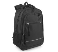 Jaslen - Mochila Unisex Grande para Escuela, Instituto y Universidad - Ligera, Resistente, Multiusos, Ideal para Chicos y Chicas, Viaje y Deporte, Negro