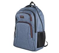 Jaslen - Mochila Unisex Grande para Escuela, Instituto y Universidad - Ligera, Resistente, Multiusos, Ideal para Chicos y Chicas, Viaje y Deporte, Azul vaquero
