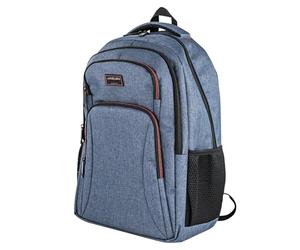 Jaslen - Mochila Unisex Grande para Escuela, Instituto y Universidad - Ligera, Resistente, Multiusos, Ideal para Chicos y Chicas, Viaje y Deporte, Azul vaquero