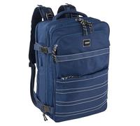 Jaslen - Mochila Viaje Cabina Avion 40X30X20. Maleta Ligera Para Avión De Mano Con Compartimentos. Compatible Ryanair, Azul