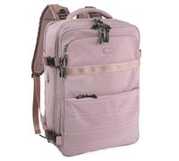 Jaslen - Mochila Viaje Cabina Avion 40X30X20. Maleta Ligera Para Avión De Mano Con Compartimentos. Compatible Ryanair, Rosa