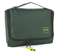 JASLEN - Neceser de Viaje para Hombre y Mujer, Bolsa de Aseo Pequeño, Kaki