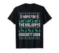 Jasmine Crockett 2028 para la Navidad FEA del Presidente Hope Camiseta