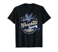 Jasmine Crockett 2028 para Presidente Patriotic Vintage Eagle Camiseta