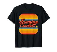 Jasmine Crockett para Presidente demócrata Vintage 2028 Camiseta
