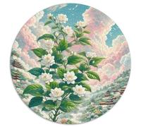 Jasmine Puzzle 1000 piezas Educa Juguete de Madera Regalo Único Arte Decoración Planta Juego Educativo Desafío Juguete Adultos Y Niños De 14 Años 1000pcs (67.5x67.5cm)