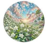 Jasmine Puzzle 1000 piezas regalo único planta juego educativo desafío juguete de calidad superior pintura arte para adultos y niños a partir de 12 años, 1000 unidades (67,5 x 67,5 cm)