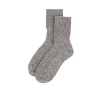Jasmine Silk Pure Calcetines Cama cachemira Jasmine seda Ladies 'en gris claro