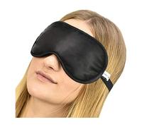 Jasmine Silk Pure Silk Sleep Eye Mask Stein Antifaz Mascara Color Negro
