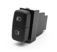 JASMKLX 1 Interruptor de Llave Doble Rojo for luz antiniebla, luz Diurna DRL, botón Compatible for Mitsubishi Pajero V73 V93 Lancer Outlander ASX L200(Front Rear Fog)