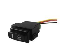 JASMKLX 1 Unidad de luz antiniebla for Coche Compatible for el Interruptor for Renault Laguna Megane Scenic Twingo Espace Master Trafic tamaño 5 Pines botón de Encendido-Apagado 12V