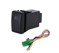 JASMKLX 1 Ventilador de PC, Altavoz, Espejo retrovisor, grabadora de conducción Plegable, botón Interruptor de luz antiniebla Delantera de Radar Apto for Mazda 6(Front Fog Light)